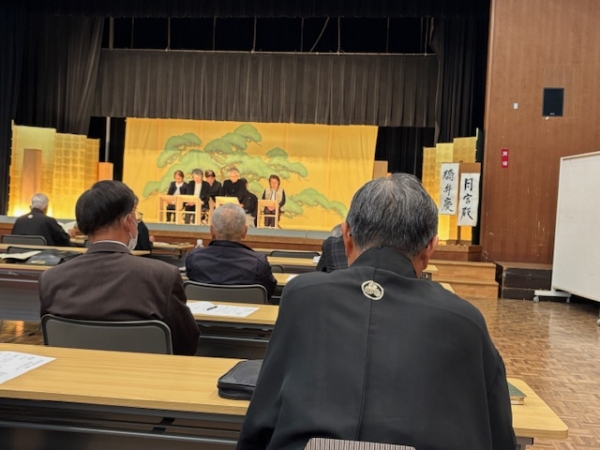 お謡い発表会の画像