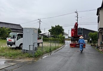 大木町にコンパクトな平屋着工のイメージ