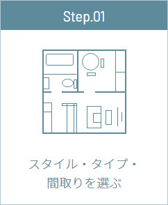 スタイル・タイプ・間取りを選ぶ